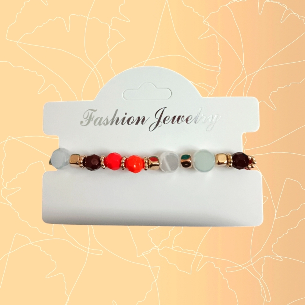 Fall Beaded Bracelet